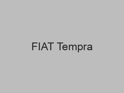 Enganches económicos para FIAT Tempra